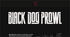 Desktop Screenshot of blackdogprowl.com