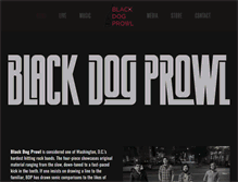 Tablet Screenshot of blackdogprowl.com